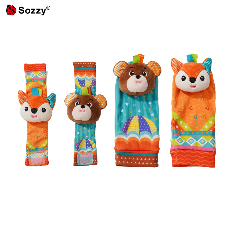 Conjunto de oso zorro