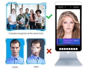 Zento-escáner de reconocimiento Facial, lector de tarjetas de fotos, máquina biométrica de reconocimiento Facial
