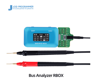 JC jcid rbox เครื่องวิเคราะห์รถบัสสำหรับ iPhone และ Android การหาตำแหน่งที่รวดเร็วมาเธอร์บอร์ดสัญญาณเครื่องมือซ่อมแซมการตรวจสอบความผิดพลาดบางส่วน - Product Image 2