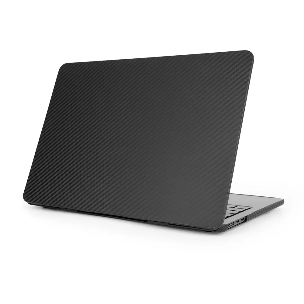 Capa protetora para laptop MacBook Air 13 A2681 de textura de fibra de carbono 1mm