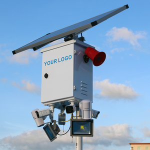 SZGOING-Sistema de cámara IP con batería solar, sistema de visión nocturna, gran angular, 2x detector de movimiento, luz de inundación LED, 4G, seguridad solar - Product Image 3