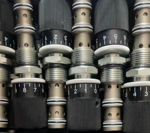 Thủy lực điều chỉnh áp suất bù ưu tiên điều chỉnh lưu lượng Cartridge van điều chỉnh quy mô van điều chỉnh - Product Image 2