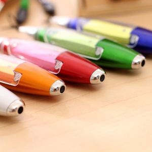 多功能便签纸挂绳圆珠笔/笔记LED光笔/学生学习书写文具 - Product Image 6