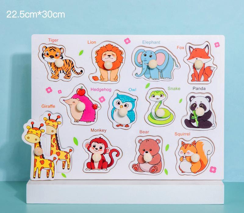 Forest animal scratching board (ce cpc included)