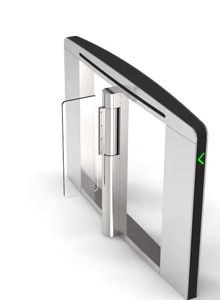 Zento High Quality 304 Edelstahl Voll automatische Gesichts erkennung RFID-Karten zugriffs kontroll system Speed Lane Drehkreuz - Product Image 4