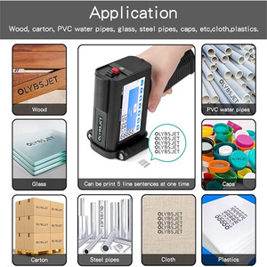 La più recente pistola portatile portatile stampante a getto d'inchiostro palmare Batch Coding macchina per bottiglia e può cartone di stampa - Product Image 5