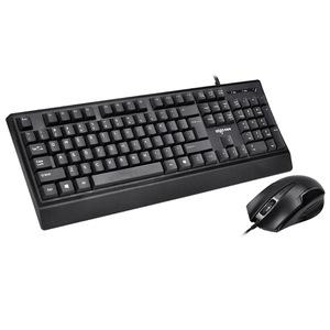 Wired <strong>Keyboard</strong> and <strong>Mouse</strong> Combo Full Sized Ergonomic USB Wired Corded <strong>Keyboard</strong> for Laptop and Desktop PC <strong>Computer</strong>