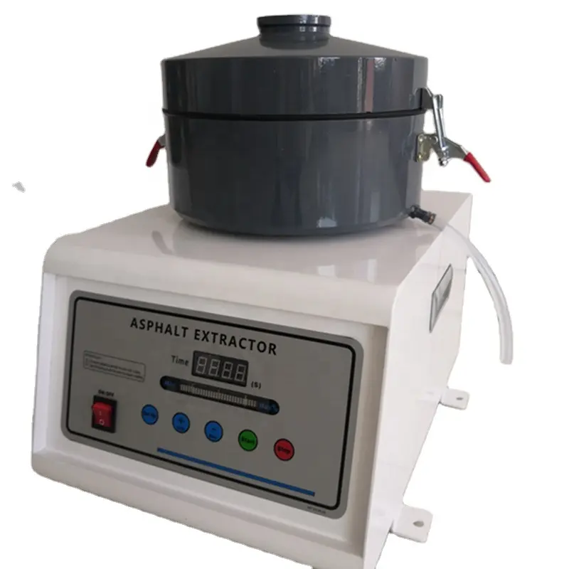 Extractor centrífugo de asfalto, el mejor equipo de prueba de bitumen asfálico, extractor centrífugo de asfalto