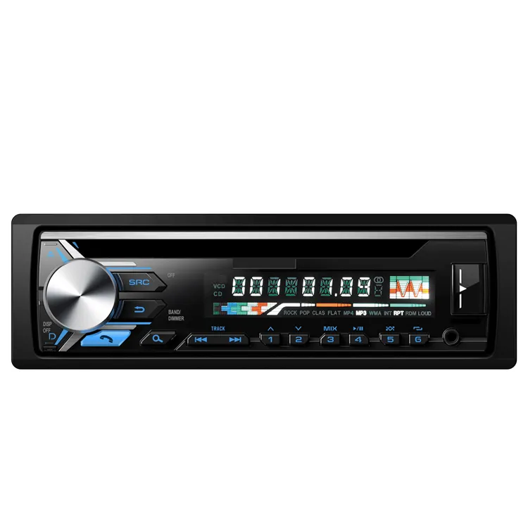 블루투스 한 Din 자동차 CD MP3 MP4 플레이어 KSD-3251