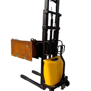 Electric Stacker Hydraulic Handling Truck High-Performance Stand-Up Pallet Forklifts for <strong>Loading</strong> and <strong>Unloading</strong> Goods - Product Image 1