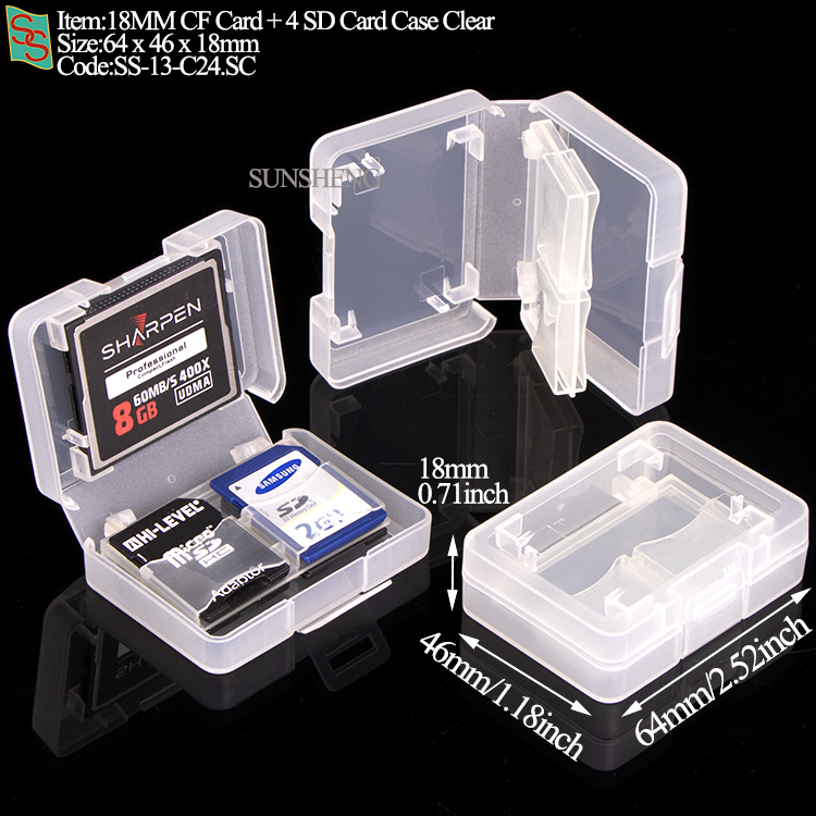 Boîtier de carte C24 1CF+4SD