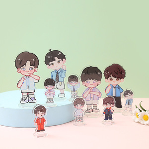 Popular Cartoon <strong>Character</strong> Plastic Standees <strong>Custom</strong> Clear Anime Linked Acrylic Standee Cartoon <strong>Character</strong> Desk <strong>Display</strong> Stand - Product Image 2