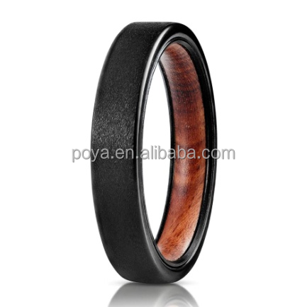 Sandblasted Black Ironwood 4mm