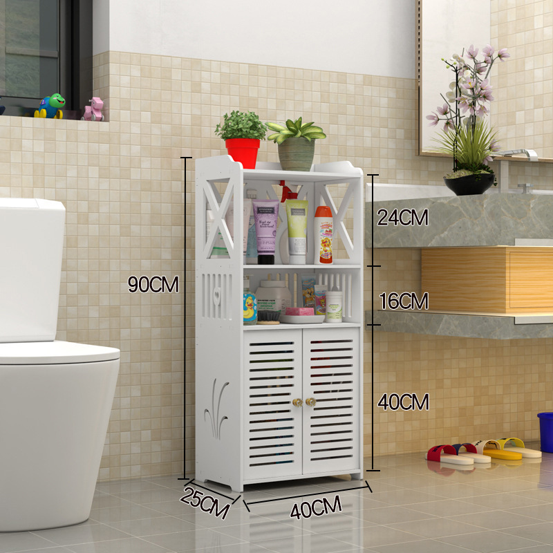 Tocador de baño con diseño patchwork en forma de corazón.