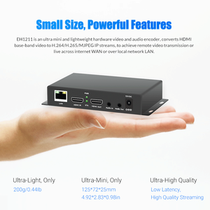 H265 H264 SRT RTMPライブストリーミングエンコーダ1080P HDMI to IPビデオエンコーダUSB/TFレコードストレージ付き - Product Image 2