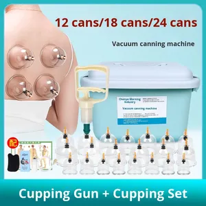 Ev kullanımı için 24 büyük vakum çukurluğu seti güzellik salonları için geleneksel çin tıbbı hava ekstraksiyon tedavisi - Product Image 3