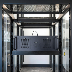 4U All-in-One Industrial <strong>Computer</strong> PLC Controller Tool-Less MicroATX Case NAS Server Network Firewall-Wide Tool-Less Case - Product Image 1