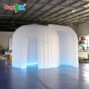 Seyyar fotoğraf kabini kabuk kullanılan led şişme igloo fotoğraf kabini muhafazası satış üreticisi - Product Image 3