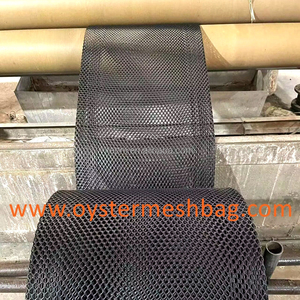 ถุงตาข่าย HDPE หอยนางรมสีดำพร้อมตาข่ายพลาสติกเสริมเพชรสินค้าตามสั่ง - Product Image 4