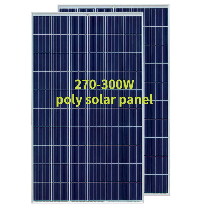 Poli GÜNEŞ PANELI üretici Pv modülü 300 watt taşınabilir Ce poli güneş panelleri 270w 60 Cells poli güneş