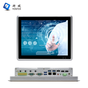 Computadora integrada LCD de 12,1 pulgadas Intel J6412 7/8/10/11th i5 i7 win10 Linux MSATA 2 LAN 6 RS232 COM PC de panel táctil industrial - Product Image 1