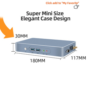 A buon mercato Mini Computer desktop Quad Core Ubuntu 8Gb Ram Linux Oem Mini Pc N5095 Computer Mini Pc con 3 * Display - Product Image 3