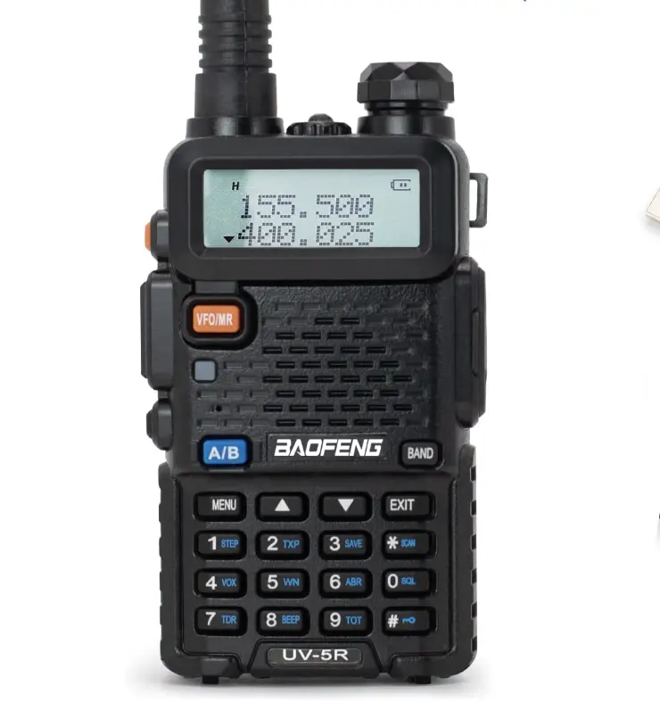 วิทยุสื่อสารแบบพกพา UV5R 5W UHF VHF UV-5R วิทยุมือถือแบบสองทิศทาง