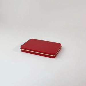 Палитра теней для макияжа, Красный Прямоугольный футляр для румян, компактный контейнер для губной помады, магнитная палитра теней для век, упаковка - Product Image 6