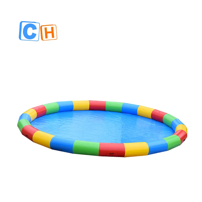 Piscina retangular inflável colorida para crianças, piscina de pvc para brincadeiras ao ar livre
