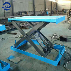 Ventas directas de fábrica Mesa elevadora de tijera de tipo fijo Plataforma de trabajo de descarga de carga fija - Product Image 5