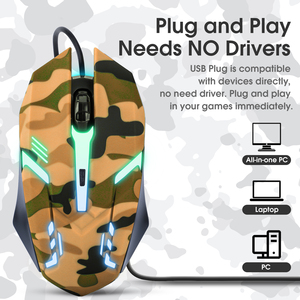 Onikuma Tz3001 3 N 1 Combo Laptop Gaming Computer Mouse y Gamer Gaming Keyboard Mouse y Headset Combo Set - Product Image 5