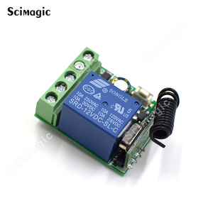 HF-Sender 433MHz Fernbedienungen mit drahtlosem Fernbedienung schalter DC 12V 1CH Relais empfänger modul - Product Image 2