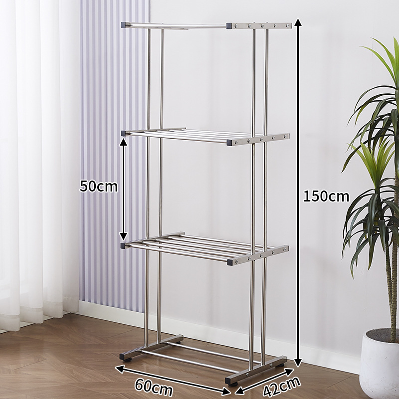 Adjustable foot-triple layer 60-fit stainless steel
