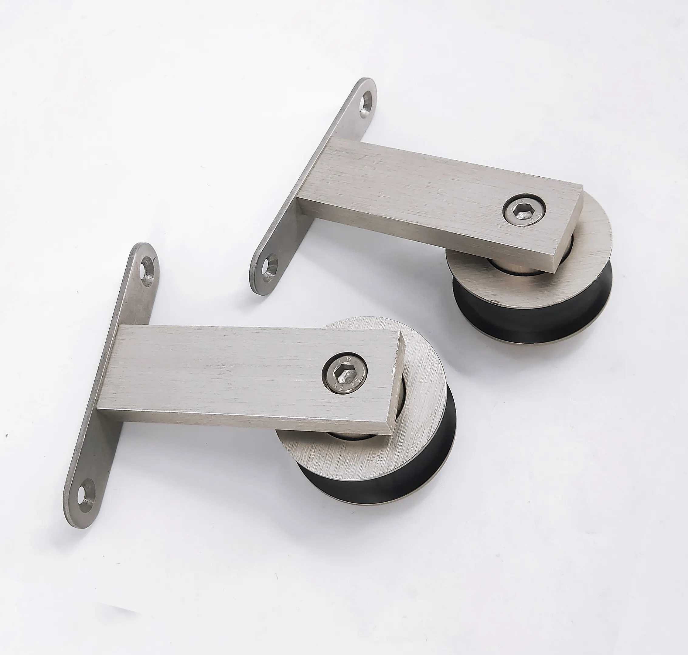 Heavy-duty Sliding Door Pulley Bathroom Kitchen Barn Door Hardware Rollers Wooden metal Door Hanging Pulley 1