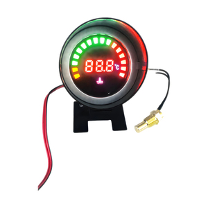 มาตรวัดอุณหภูมิน้ำดิจิตอล12V/24V อเนกประสงค์สำหรับรถบรรทุกรถรถขุดจอแสดงผล LCD สำหรับเครื่องมือดัดแปลงรถยนต์ - Product Image 1