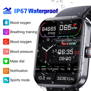 2024 Smartwatch for Men Women Digital Sports Fitness Tracker Voice Call Compass Email Functions IP67 Waterproof IOS <strong>Operation</strong> - Product Image 5