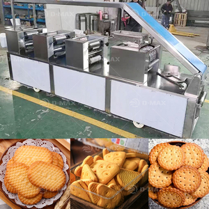 Quy mô nhỏ làm bánh quy Máy Cracker làm cho dây chuyền sản xuất mè đào sắc nét Biscuit máy - Product Image 5