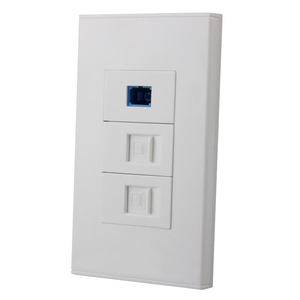 Custom Sc Fiber Optic Gigabit <strong>Computer</strong> <strong>Network</strong> Socket 2-Bit Super <strong>Class</strong> 5 <strong>Network</strong> Cat5e <strong>Network</strong> Module Socket Panel - Product Image 1