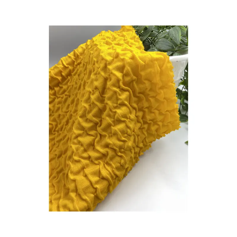 Hot Sale Yarn Dye Stretch Creases Jacquard Heavyweight Fabric 94% Yarn Dyed Polyester 6% Spandex