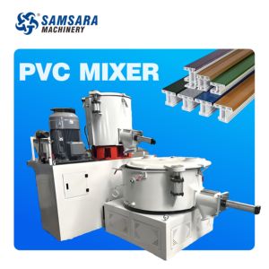 高速自動SRL-Z 300/600 PVCプラスチックミキサー機ステンレス鋼高性能PLC最適性能 - Product Image 3