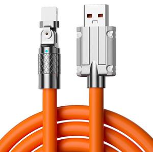 C tipi USB kablosu şarj kablosu şarj kablosu USB dayanıklı kalın kauçuk kılıf, mavi, 6.6ft (2m), dizüstü bilgisayar - Product Image 6