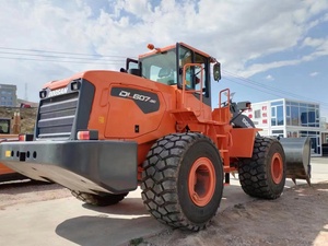 Лидер продаж, подержанные фронтальные погрузчики 6t DOOSAN DL607-9C большого размера, колесный ковш, погрузочно-разгрузочное оборудование для грузовиков - Product Image 4