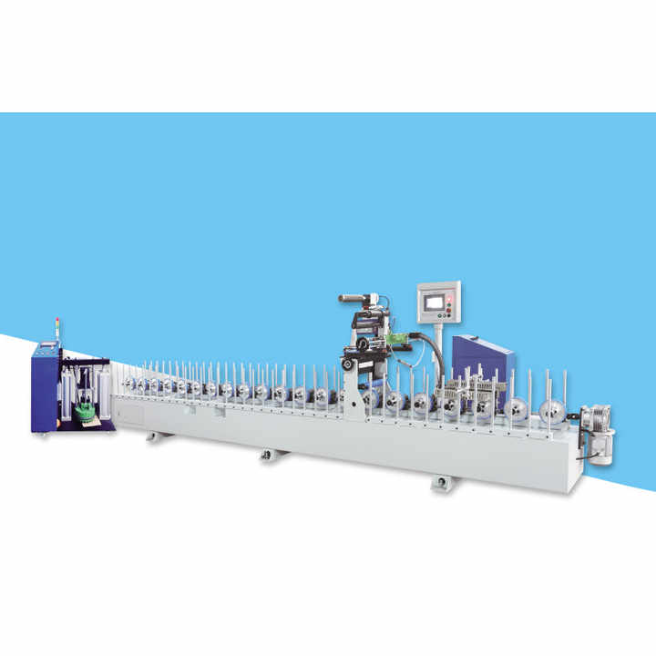 Automatic Pvc Wrapping Machine Pur Coating Machine for Pvc Profile Engine Electric Laminating Machines Wood Provided Film LT