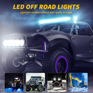ไฟหน้ารถมอเตอร์ไซด์48วัตต์ไฟทำงานรถยนต์12-24โวลต์ LED Tractor รถพ่วง LED ออฟโรดไฟสปอตไลท์ LED - Product Image 2