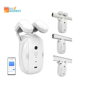 Glomarket tuya wifi không dây Rèm mở điều khiển bằng giọng nói điện tự động điều khiển thời gian thông minh rèm động cơ Robot - Product Image 1