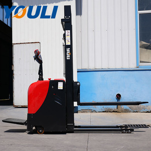 Electric Pallet <strong>Stacker</strong> 1500kg 1.6m 2ton 2m 3.5m Power Reach <strong>Stacker</strong> 1.5t 24v Automatic Electric <strong>Stacker</strong> - Product Image 6