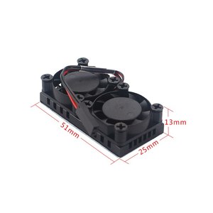 Raspberry Pi 4 Dual-Lüfter mit Kühlkörper-CPU-Lüfter für Raspberry Pi 4B 3B 3B - Product Image 6
