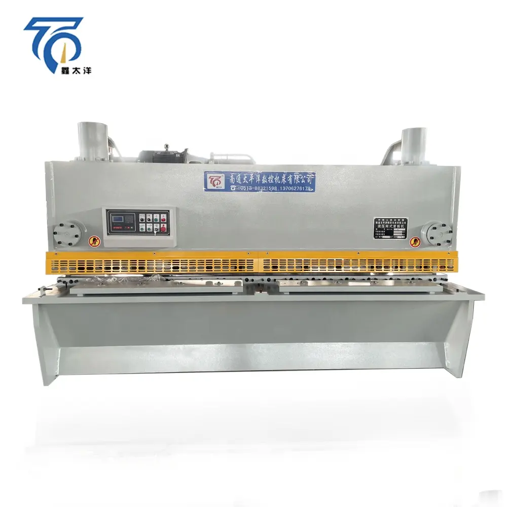 8*3200mm guillotine shearing machine industrial sheet metal aluminium stainless steel cutting machine for metal shear