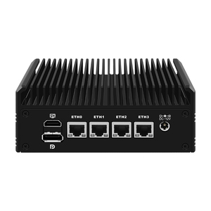 Zzy 4Lan มินิพีซีกับ Intel Pentium 8505 4 2.5G LAN 2 DDR5สูงสุด.64GB 1 M.2 PCIe 4.0 X4 SSD HDMI DP Type C WIFI6สนับสนุน Linux - Product Image 1