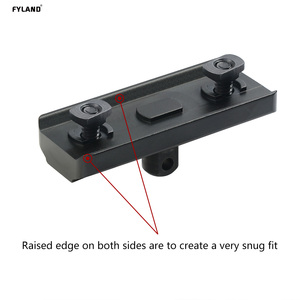 FYLAND MKバイポッドアダプターマウントMロックシステムに取り付け-Mロックスリングスタッド-Tナット4本とネジ4本とレンチ1本を含む - Product Image 4